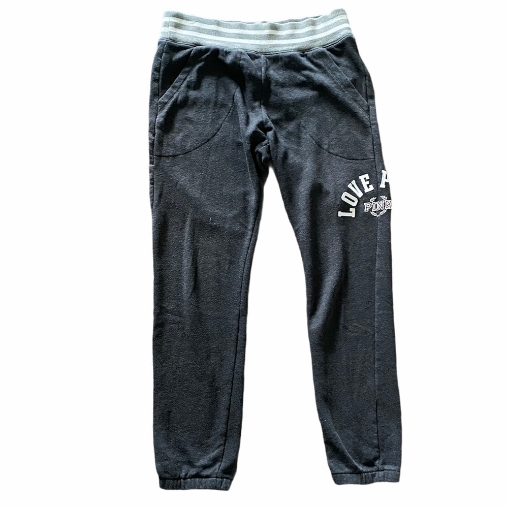 VS PINK High Rise Jogger Sweatpants Medium - Picture 1 of 7